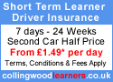 New Driver Short Term Insurance